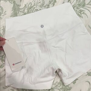 lululemon athletica Women's Athletic White Shorts
